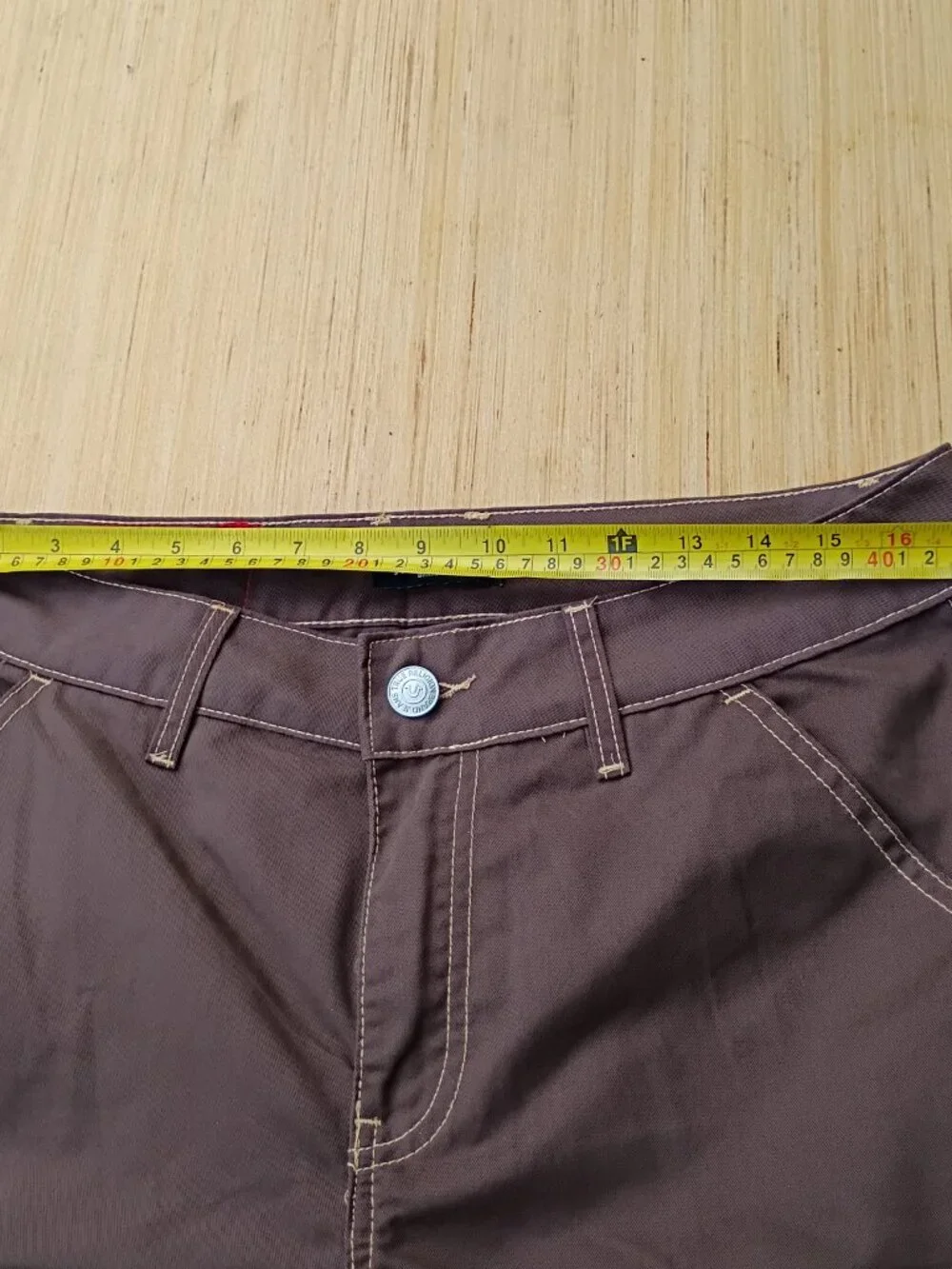 True Religion Bracken Brown Cargo Shorts Y2K 2000s Mens Size 32 108056 NWT
